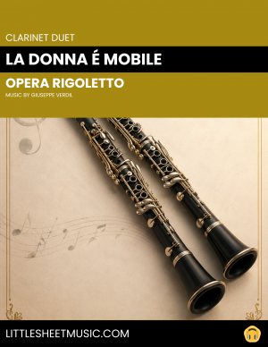 Giuseppe Verdi - La donna é mobile (Clarinet Duet)