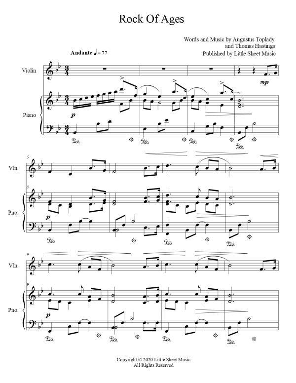 Rock Of Ages (Violin Solo) - Image 2
