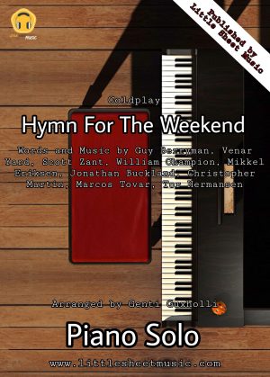 Coldplay - Hymn For The Weekend (Piano Solo)