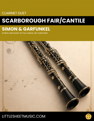 Simon & Garfunkel - Scarborough Fair/Cantile (Clarinet Duet)