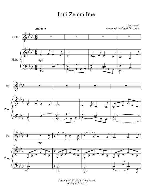 Luli Zemra Ime (Flute Solo) - Image 2