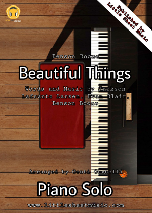 Benson Boone - Beautiful Things (Piano Solo)