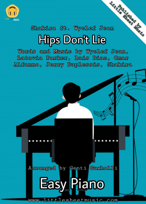 Shakira ft. Wyclef Jean - Hips Don't Lie (Easy Piano)