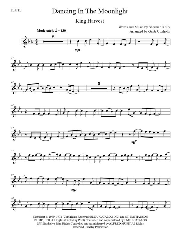 King Harvest - Dancing In The Moonlight (Flute Solo) - Image 3