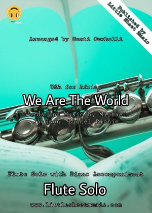 USA for Africa - We Are The World (Flute Solo)