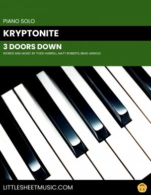 3 Doors Down - Kryptonite (Piano Solo)